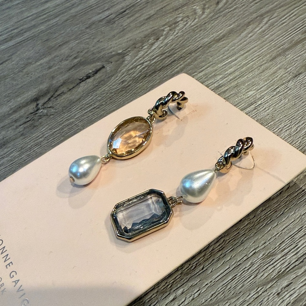 Mignonne Gavigan Earrings Dangle Drop - Picture 3 of 5